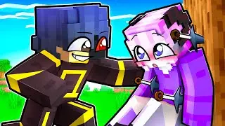 Playing Minecraft as a PROTECTIVE NINJA!