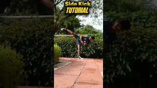 Side Kick🔥🔥 #tutorial #taekwondo #karate #motivation #trick #training #kungfu #speed #power #shorts