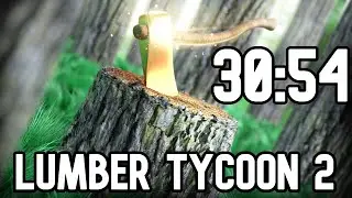 Roblox Lumber Tycoon 2 Speedrun | Rukiry Axe Quest | Solo | 30:54