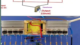 25kw Inverter Circuit// 12v DC to 220vAC converter circuit #youtubevideo #electricaldiagramdost