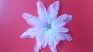 Diy- Idei decoratiuni fulg de nea din hartie de copt ❄