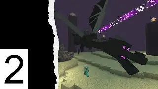 Kampf gegen den Ender Dragon! Folge 2