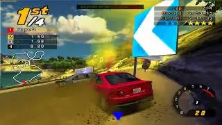 NFS Hot Pursuit 2 PS2 - How to unlock the Calypso Coast track