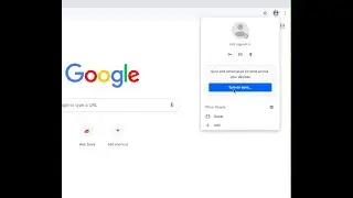 Sync Google Chrome  2020