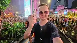 Bangkok Songkran 2025 - Low Light Insta360 ace pro 2 Footage