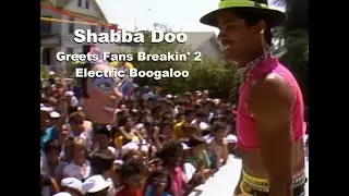 Watch Shabba Doo Ozone Greet Fans On Stage Whilst Making Breakin' 2 Electric Boogaloo In 1984 - RIP