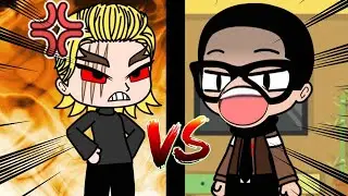PACKGOD VS NEO NAZI BUT ITZ GACHA CLUB EDITION ⭐🌟😎🤜💥🤛😈🌟⭐ #packgod