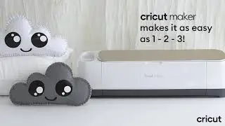 How to make cloud pillows with the Cricut Maker!