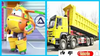 Paw patrol Cars in Real life All Characters[Superwings s6 team episode. Robocar POLI Season 2 Ep. 04