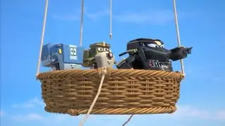 Роботы - поезда. 2 сезон 41 серия - Ву-ху! Воздухоплаватели!