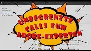 Unbegrenzte Calls zum Adobe-Experten