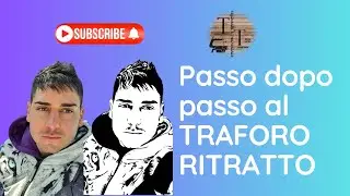 Passo dopo passo  al foto ritratto.  Step by step to the portrait photo