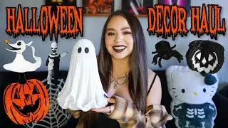 HALLOWEEN DECOR HAUL 2024 🎃 Spirit, At Home, Home Goods, Marshalls, Target & More! | Makeupbytreenz