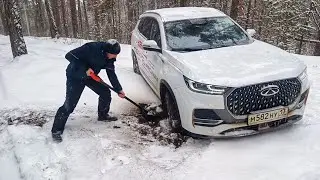 STUCK in the FOREST in a Chery Tiggo 8 Pro Max \ Chery Tiggo 8 Pro Max 