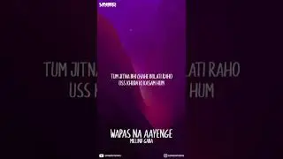 WAPAS NA AAYENGE - Millind Gaba (Lyrics)