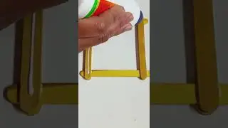 🖼️ Photo frame 🖼️ with popsicle sticks | photo frame | 