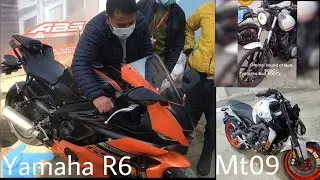 Yamaha R6, Mt09 and yamaha bolt bike launch in nepal || superbike in nepal