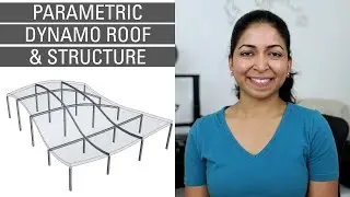 Creating a parametric curved roof in Revit w/ Dynamo | FREE download
