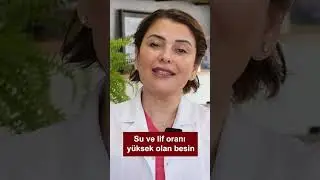Su ve Lif Oranı Yüksek Olan Besin #shorts