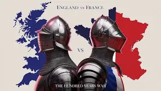 Mapping: England vs France: The EPIC Hundred Years' War