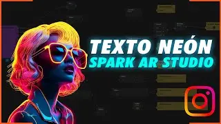 EFECTO de TEXTO para INSTAGRAM - Tutorial Spark AR Studio