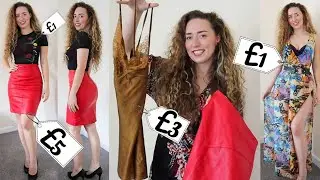 Thrift Haul - I Found Another Leather Skirt...for £5!! UK