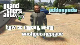 How to Install Addon Peds mod in GTA 5