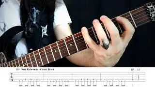 15 Easy & Cool Guitar Riffs You Should Know | With TABS