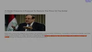 (11/6) When / Will The Iraq Dinar Revalue, What's the Truth?