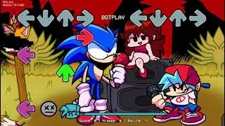 Game Over but its Sonic.EXE - Friday Night Funkin'