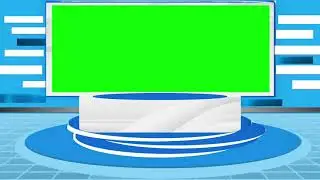 Free Green screen Virtual studio/virtual set/no royalty/Chroma key.
