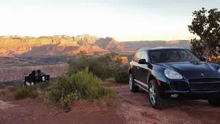 Exploring Utah's Beauty in My Porsche Cayenne 955 Turbo S| Road Trip Vibes!