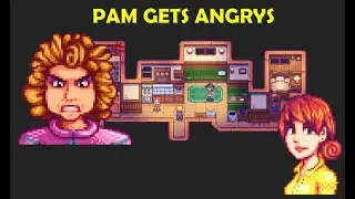 Organizing in The House Drives Pam Crazy - Stardew Valley