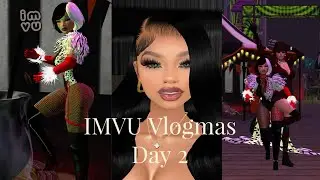 VLOGMAS | FRIGHT NIGHT CARNIVAL + VISUAL DIARIES + IMVU VLOG ft @ItsReallyTee.Chanel