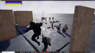 UE4 Jump Kick