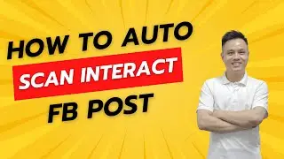 Tool Scrape Facebook Post Without Code | Software Auto Scan Interact Fb Post