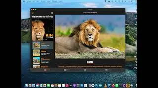 Africa BIG 6 and National Park Guide Native IOS and MacOS using SwiftUI .