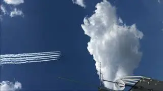 Blue Impulse @ Shinjuku  5/29/2020