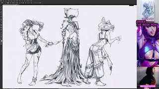 ViceTober Sketching Characters  ||  Book is OUT !Book || Feel free to ask questions //