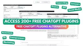 ChatGPT plugins FREE ALTERNATIVE (templates directly inside ChatGPT)