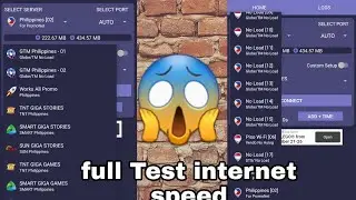 Full video test internet speed Tunnel Core v2 VPN