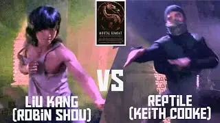Liu Kang VS Reptile: The Best Fight Scene in Mortal Kombat History!