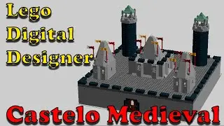 Lego Digital Designer - Castelo Medieval