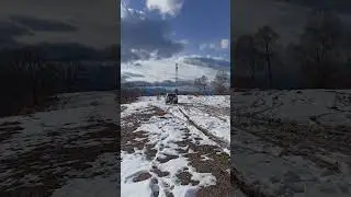 Нива едет боком) в Мезмае