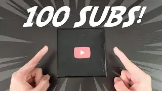 UNBOXING de la PLACA de los 100 SUSCRIPTORES!!