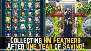 How Many HM Feathers Are There!? Yearly Feather Collecting Time! (´･ᴗ･ ` ) 【Fire Emblem Heroes】
