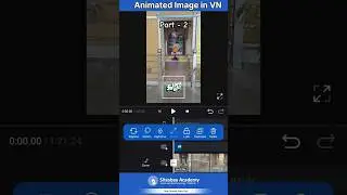 How to Add Animated Image in VN || VN me Animated Image Kaise Lagaye Part 2 | Add GiF photo VN
