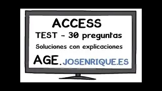 Test Office 【ACCESS】 Oposiciones AGE