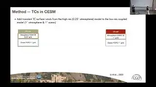 Impact of Tropical Cyclone on the Global Climayte & ENSO Characteristics, Hui Li