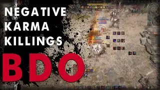 Perma Red Player Attacking Everyone BDO | Black Desert Online